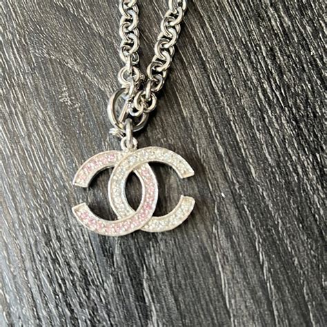 chanel logo necklace dupe|coco chanel knockoff jewelry.